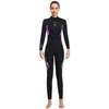 Dames Zwemkleding 3 mm neopreen Zwart gesplitst wetsuit Heren Lange rugrits Surf Eendelig Zwemmen Paarpak Onderwater Warm