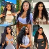 Tixeuo Wear and Go Glueless Plucked Pre Cut for Beginners Deep Wave Front Hair 5x5 Hd Lace Closure Wigs Human Hair 180% Density 18 Inch