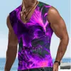 2023 Summer FI Casual Men's Crewneck Top Fitn Sports Hate