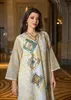 Ethnic Clothing Jalabiya Middle Eastern Robe Muslim Mesh Embroidered Sequins Beaded Evening Dresses Dubai Abaya Temperament Turkish Lo Ot2Sf