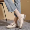 Casual Shoes Lihuamao Flat Mary Jane Shoe Women Ankle Strap Party Office Ladies Soft Comfort Leisure Cosplay