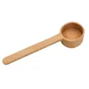 Coffee Scoops 1/2/4PCS Home Wooden Measuring Spoon Set Kitchen Spoons Tea Scoop Sugar Spice Measure Tools For