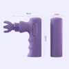 Mini Fascia Gun Muscle Massager Shoulder Cervical Spine Massage Instrument Sports Fitness Portable 240314