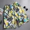 2022 verão calções de natação troncos homens praia shorts camoue impressão secagem rápida surf shorts cordão marca casual beachwear p8yy #