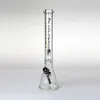 Phoenix 18'' 7mm Beaker Glass Water Recycler Bongs Colorful Smoking Water Pipe Hookah Base Heady Glass With Ice Catcher Big Bong For Smoking