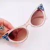 Sunglasses 2024 Baroque Square Women Crystals Sexy Girls Sun Glasses Rhinestone Shades For Party Feminino