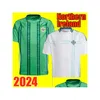 قمصان كرة القدم 2024 Northern Ireland Jersey Men Set Kids Kit Mode 2025 Divas Charles E 24 25 Football Shirt Ballard Brown Home Dr Otrru