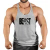 Super Man Beast Bat Man Gym Tank Top Men Fitn Kläd Bodybuilding Train Stringer Summerkläder för manlig ärm Vest Y37B#