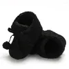 Boots Baby Girl Boy Snow Winter Warm Solid Booties Infant Toddler Born Soft Sole Crib Shoes 0-18 Months