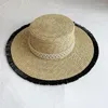 Bérets d'été crème solaire chapeaux de plage femmes paille haut plat chapeau de seau de soleil Protection UV respirant léger voyage casquette d'ombrage