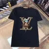 Camiseta de diseñador para hombres Etiqueta bordada Calidad Manga corta Moda Camiseta corta para hombres y mujeres Parejas Algodón Ropa de hip hop para hombres de lujo Algodón puro