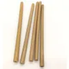 Färg återanvändbar bra gul 20 cm kvalitet bambu sugrör ekovänlig handgjorda naturliga dricksstrå