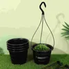 Vases 5 ensembles bassin suspendu pot d'orchidée porte-plante pots pour plantes jardinières d'intérieur fleur avec drainage respirant