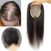 Toppers 13x15cm Mono Toper Hand gebunden Malaysia Remy Human Hair atmungsaktiv