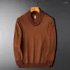 Suéteres para Hombres Suéter De Color En Contraste De Jacquard A Cuadros De Alta Gama De Lujo Ligero para Otoño E Invierno Jersey De Punto Cómodo Informal Cálido