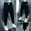 Pantaloni da uomo in tinta unita Pantaloni sportivi da uomo morbidi e spessi caldi con coulisse in vita elastica Tasche alla caviglia per l'autunno inverno casual 51Vt #