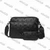 Sac de verrouillage Sac à bandoulière Sac de messager design pour hommes Sac à bandoulière en relief Sac de messager Sac à main de luxe Sac à main à bandoulière Sac à main M46246