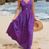 2024 Kobiety Shuttle Suppels High Tartle Casual Long Dress 141759