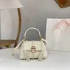 Borsa da donna di lusso appesa Borse a tracolla in pelle di vitello firmate Nappa Manico in vera pelle Tessitura Portafoglio di alta qualità Borse alla moda e minimaliste