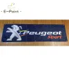 Accessori 130GSM 150D Materiale Peugeot Sport Banner 1,5 piedi * 5 piedi (45 * 150 cm) Dimensioni per bandiera domestica Decorazione per interni ed esterni yhx110