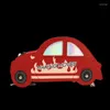 Sacos de noite Bolsa bonito 2024 mão criativa dos desenhos animados 3D em forma de carro bolsas crossbody novidade bolsa de ombro