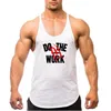 Marque Vêtements pour hommes Fi Entraînement Débardeur Imprimer Cott Gyms Gilet Bodybuilding Undershirt Hommes Tops Fitn Sleevel Chemise k1Th #