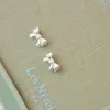 Stud Earrings Fashion Korean Style Sterling Silver Jewelry Cute Tiny Butterfly Gift For Schoolgirls Lady Xmas Gifts