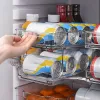 Бинки холодильник для хранения пивные напитки банка содола бутылочка для холодильника держатель банки с автоматическим холлингом на кухонный холодильник Организатор горячий