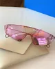 New fashion avantgarde sunglasses FENTY special cat eye frame protection square goggles connection lens top quality5843339