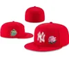 Unisex groothandel Yankees snapbacks Sox Baseball Designer Luxe gemonteerde petten Lettergrootte hoeden nieuwe tijdperk caps emmer hoed mlbs caps flat peak mannen vrouwen vol gesloten 7-8 a10