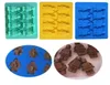 1 PCS Cake Bakeware Lego Robot Shape Silicone Ice Lattice Mold Fandont Chocolate Mold Fondant Cake Decorating Tools2980029