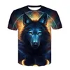 2022 Mkey Gorilla 3D Print T Shirt Männer Sommer Casual Übergroßen Oansatz Streetwear Punk Hip Hop Design T-shirt k62w #