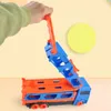 Folding Truck Ejektion Toy Car Container Transporter Trailer Double Track Racing for Kid Children Gift Model Alloy 240313