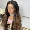 Parrucche in pizzo cioccolato cioccolato fl gluteless fl human Hair wig con baby 360 frontale leggera chesunut bionda13x6 frontale 5x5 dropeegnante pro dhmmh