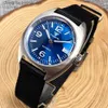 Wristwatches 36mm Tandorio Dive Steel Mechanical Men S NH35 Dome Spherical Crystal Pionner Wrist Strap Nylon Gift WatchC24325