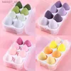 Sponges Applicators Cotton 4/8/16 pieces of fashionable makeup mixer makeup puff makeup sponge basic powder sponge beauty tool dry and wet combination Q240325