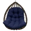 Pillow Waterproof Swing Hanging Basket Thickened Soft Egg Chair Pad Garden Indoor Outdoor Patio Seat For Rattan