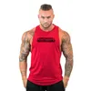 Muscleguys Cott Gyms Tank Tops Homens Sleevel Tanktops para meninos Roupas de musculação Undershirt Fitn Stringer Vest M7tZ #