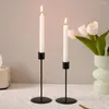 Candlers Nordic Fer Candlestick Table Decoration Metal Stand Wedding Christmas Home Decor