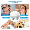 Head Massager for Deep Massage and Cleaning Handheld Waterproof Tool Promoting Hair Growth Suitable Pet 240309