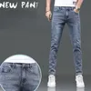 Primavera Autunno Slim Blue Jeans economici Cowboy W stile coreano adolescenti di lusso Hip Hop elegante denim Fi pantaloni skinny h9bE #