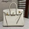 Echte lederen BK BAGS Designer Handtas Handmade Wax Lined Tote Top Coat Cowhide Premium 2024 Style Dames veelzijdig