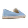 Casual Shoes Womens Espadrilles 2024spring/autumn Real Flat Platform Rubber Slip-on Chaussure Femme Zapatillas Mujer