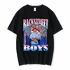 Backstreet Ragazzi T-shirt con stampa grafica anni '90 Vintage Boy Band T-shirt da donna Hip Hop Gothic T-shirt oversize Streetwear j72C #