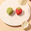 Baking Tools Plastic Mooncake Moulds Strawberry Mung Bean Cake Molds Material For Moon Festival