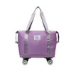 Storage Bags Overnight Bag Capacity Waterproof Travel Duffel With Detachable Wheels For Gym Use Oxford Cloth Suitcase