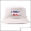 Ball Caps 2024 Trump Presidentiële Amerikaanse Verkiezing Baseball Cap Make America Peaked Borduren Colourf Snapbacks 6Pd 1573 T2 Drop Deliver Dh5Lz