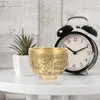 Kommen Goud Messing Schatkom Chinese Fortuin Basin Rijkdom Home Desktop Decor