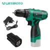 Boormachine Aprtiikoto 16.8v Cordless Drill Electric Screwdriver Trådlös Power Driver DC Lithiumion Batteri 3/8inch