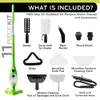 H2O X5 Mop with Dualblast Head Handheld Steam for Kitchen Tile Hardwood Floors, Grout Cleaner, Upholstery Cleaner and Carpets